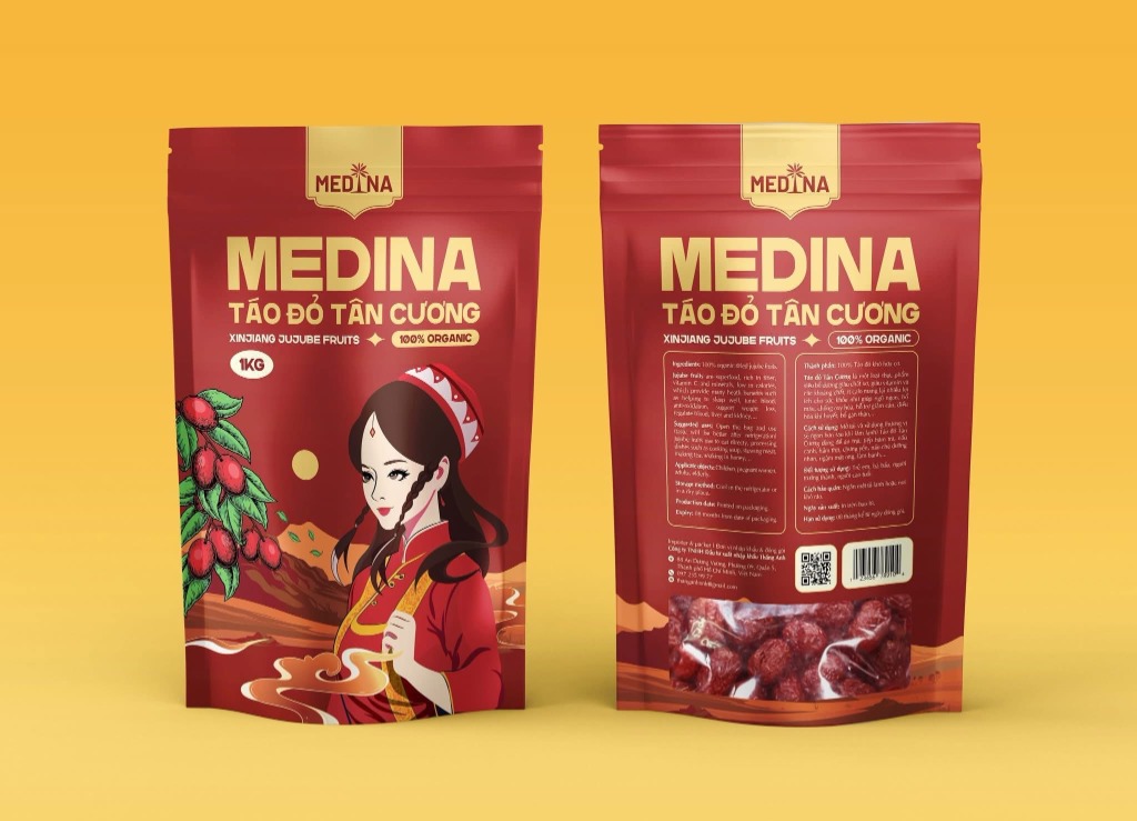 Combo Táo đỏ Medina 2KG